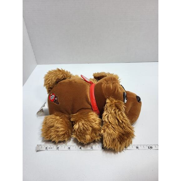 Vintage 2000s Jakks Pound Puppies Happy Waggin Pups Pound Puppy Toy Tail Wagging - Picture 10 of 10